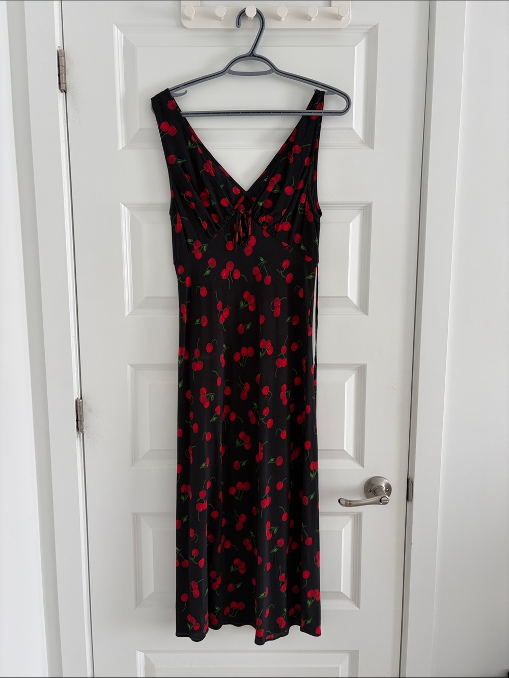 Realisation Par Cherry Silk Midi Dress
